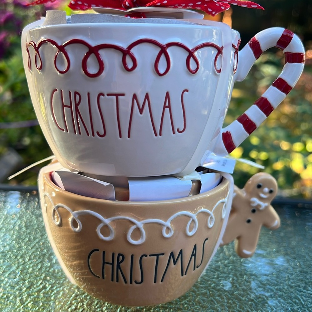 Rae Dunn gingerbread measuring cups bundle